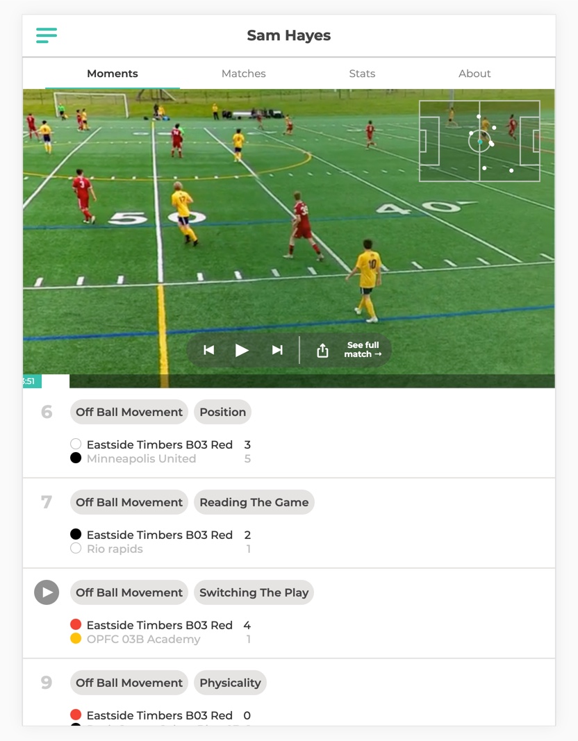 How Many Soccer Moments Do I Send to a College Coach?