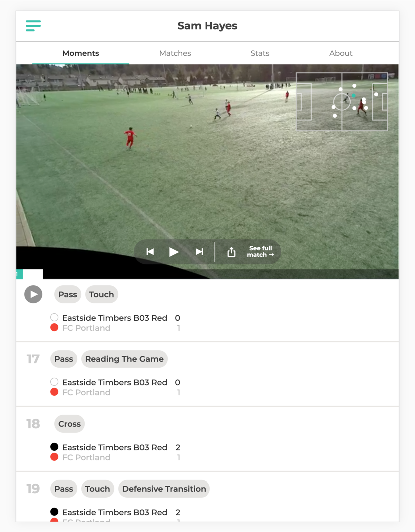How Many Soccer Moments Do I Send to a College Coach?