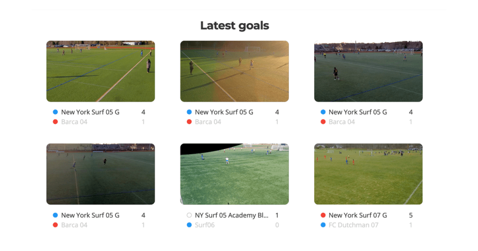 Embed Your Club's Latest Goals on Your Website