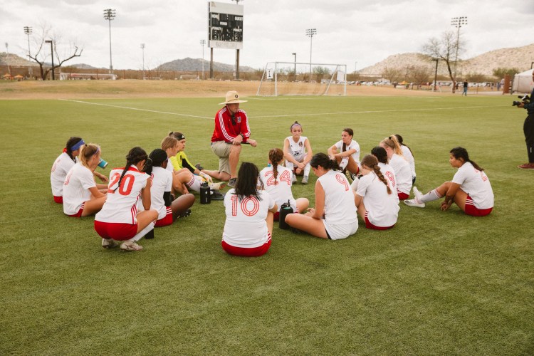 Create collective team goals in your pregame routine