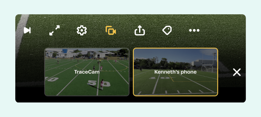 Record Unlimited Angles From Anywhere Along the Field with MultiCam