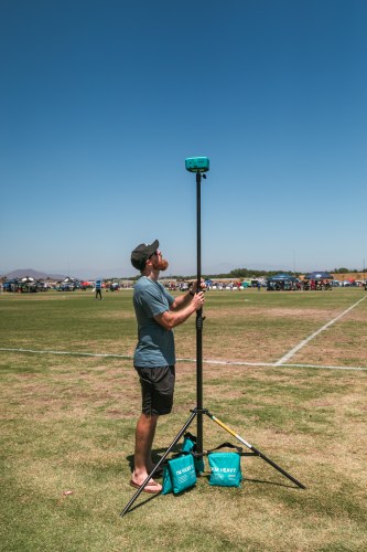 Setting up TraceCam to record soccer games